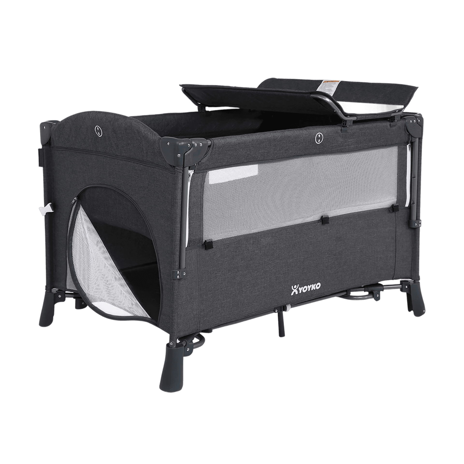 Yoyko Exclusive Comfort 8 İn 1 Anne Yanı Park Yatak Oyun Parkı - 2